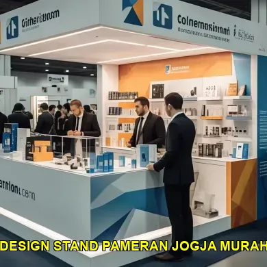 design stand pameran jogja murah